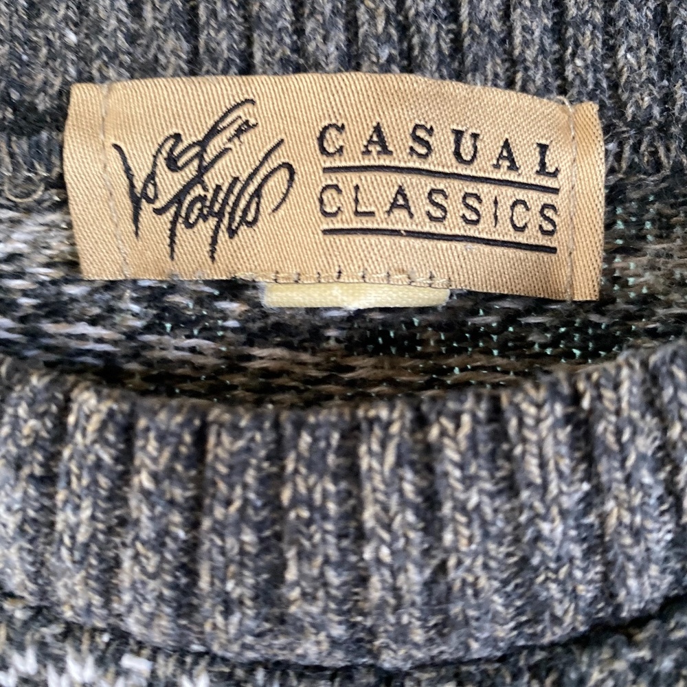 Mens/unisex vintage wool sweater